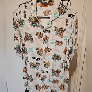 KIDS Hawaiian SpongeBob Shirt